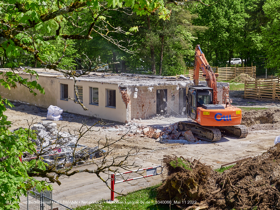 11.05.2022 - Baustelle am Haus für Kinder in Neuperlach